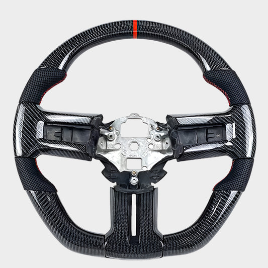 Carbon Fiber Steering Wheel Ford Mustang 2010 - 2014